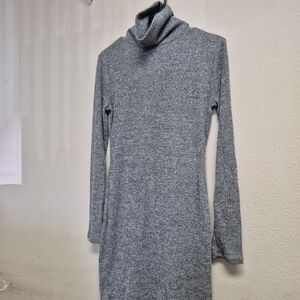 SO Charcoal Cowl Neck Sweater